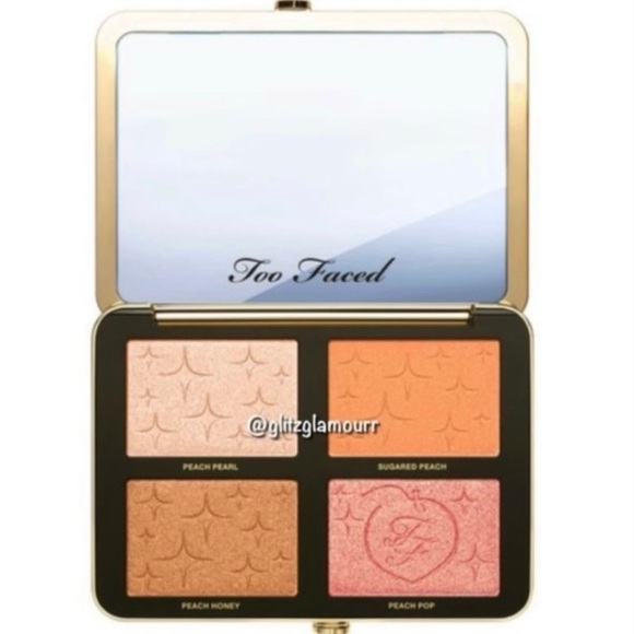 🍑Too Faced Sugar Peach Wet and Dry Face & Eye Palette🍑 - Picture 2 of 6